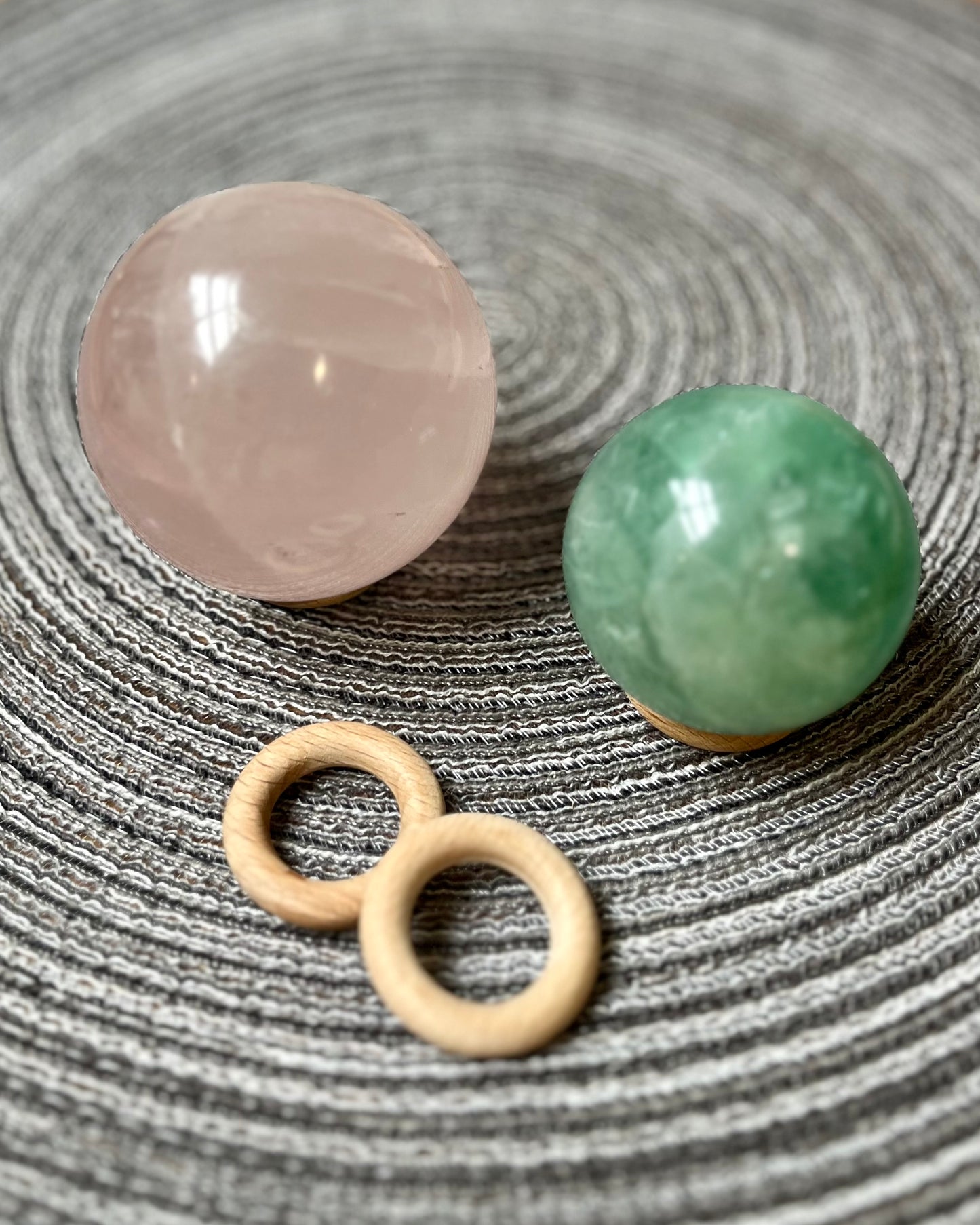 Houten ring (bolhouder) 3 cm