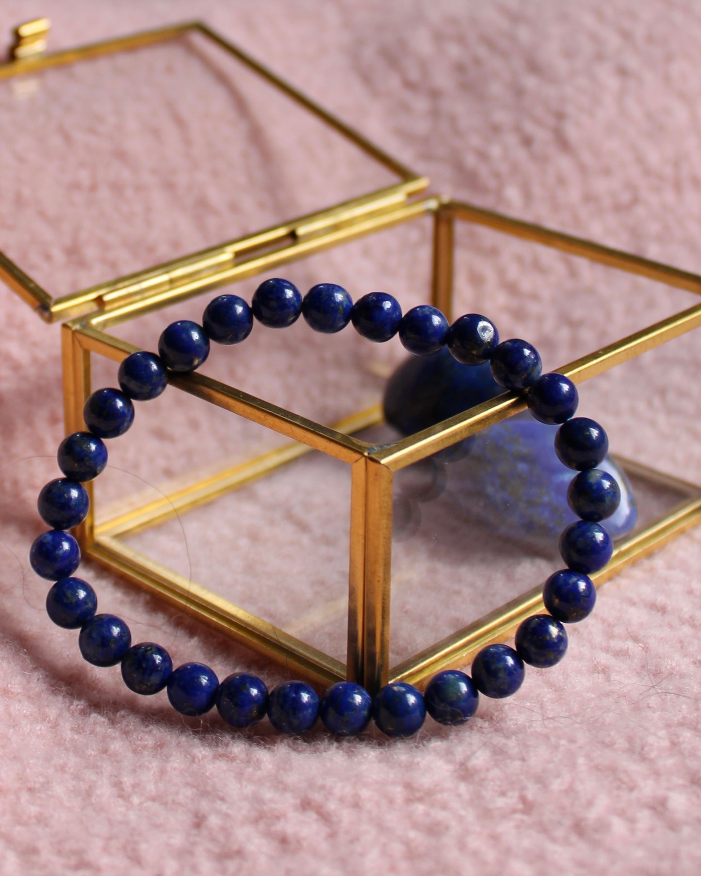 Lapis Lazuli armband 6 mm