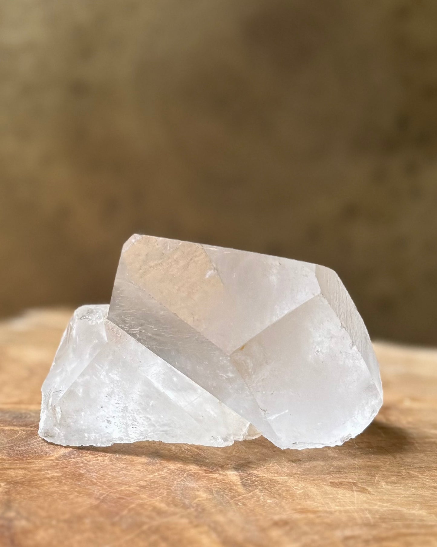 Bergkristal ruwe cluster