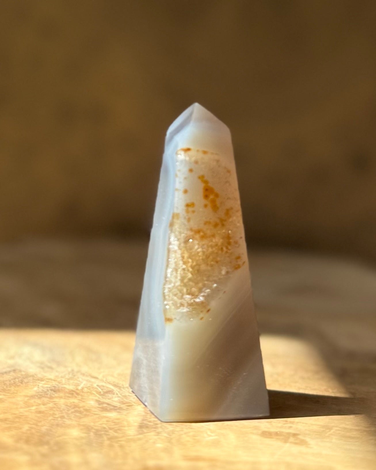 Agaat obelisk klein