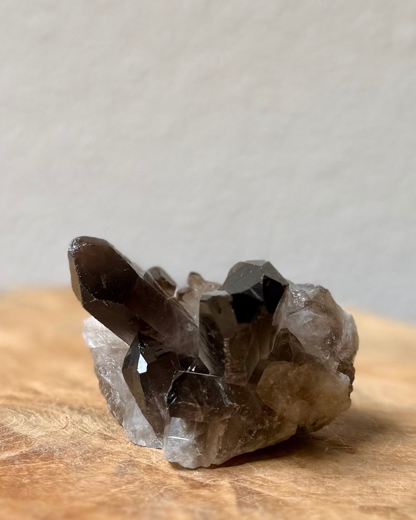Rookkwarts ruwe cluster