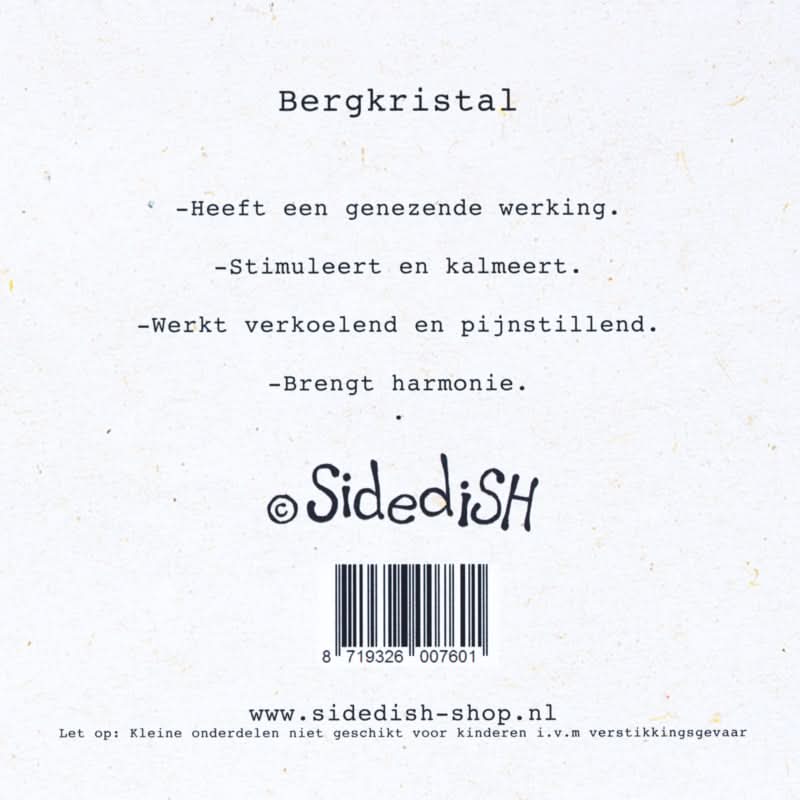 Wenskaart steentje vol energie
