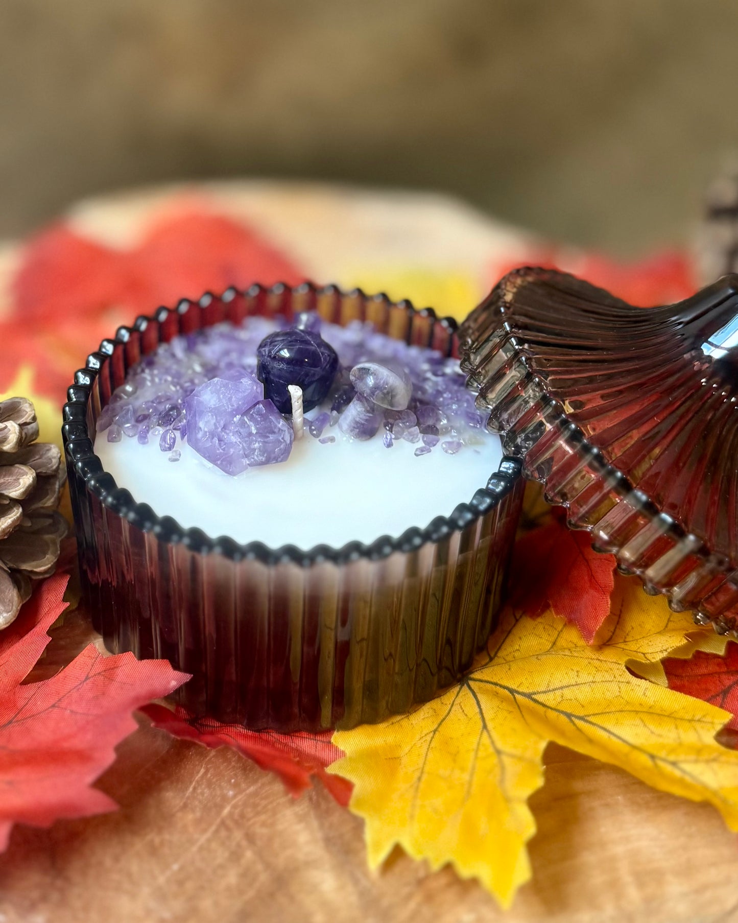 Peaceful Autumn Candle