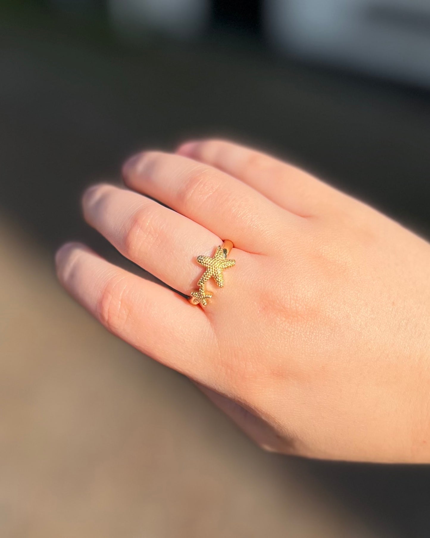 Zeesterren ring