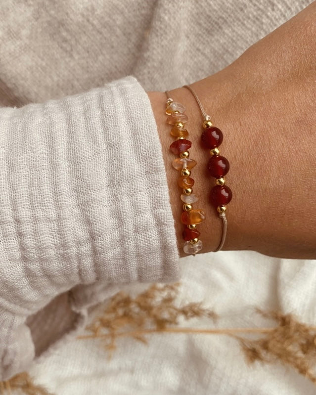 Armbanden set - Carneool