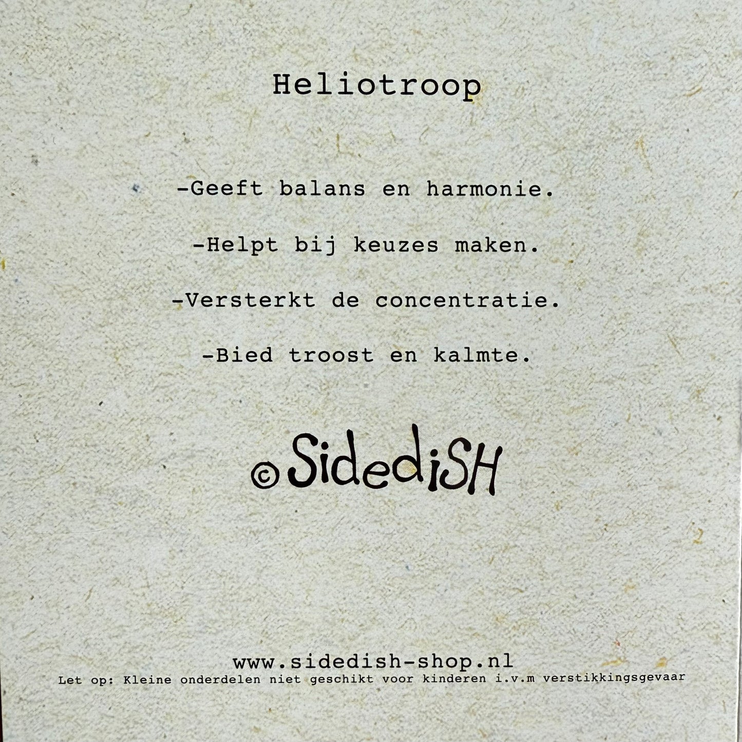 Wenskaart steentje vol levenslust