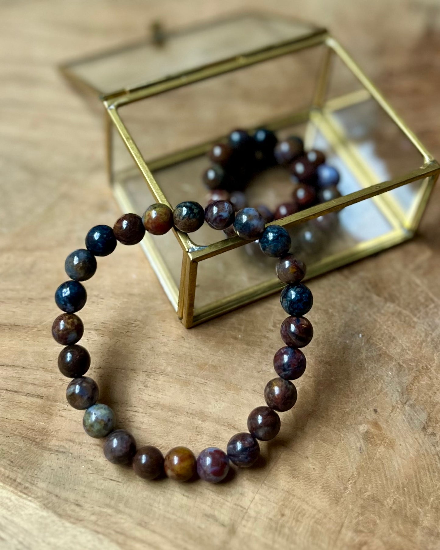Pietersiet armband 8 mm