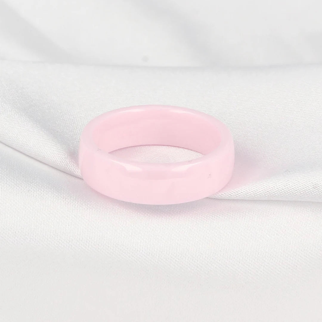 Keramiek ring Roze