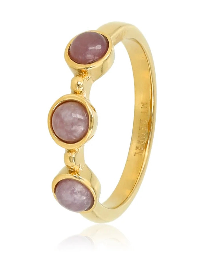 Amethist ring goud
