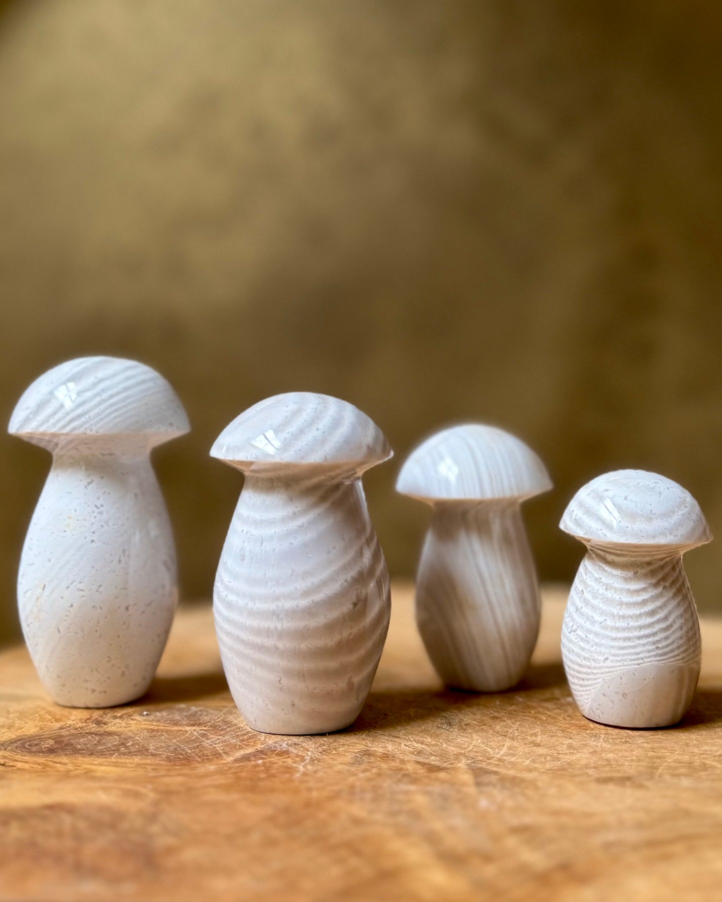 Flint Jaspis Paddenstoel
