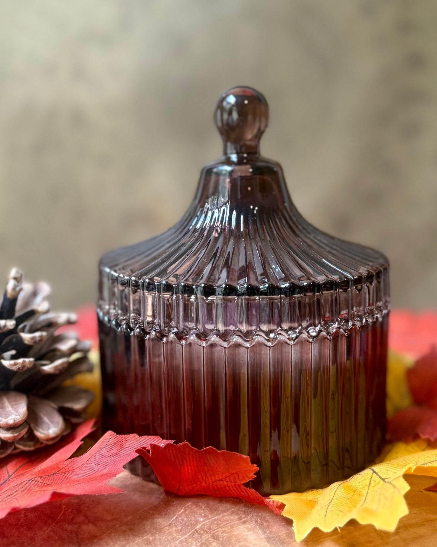 Peaceful Autumn Candle