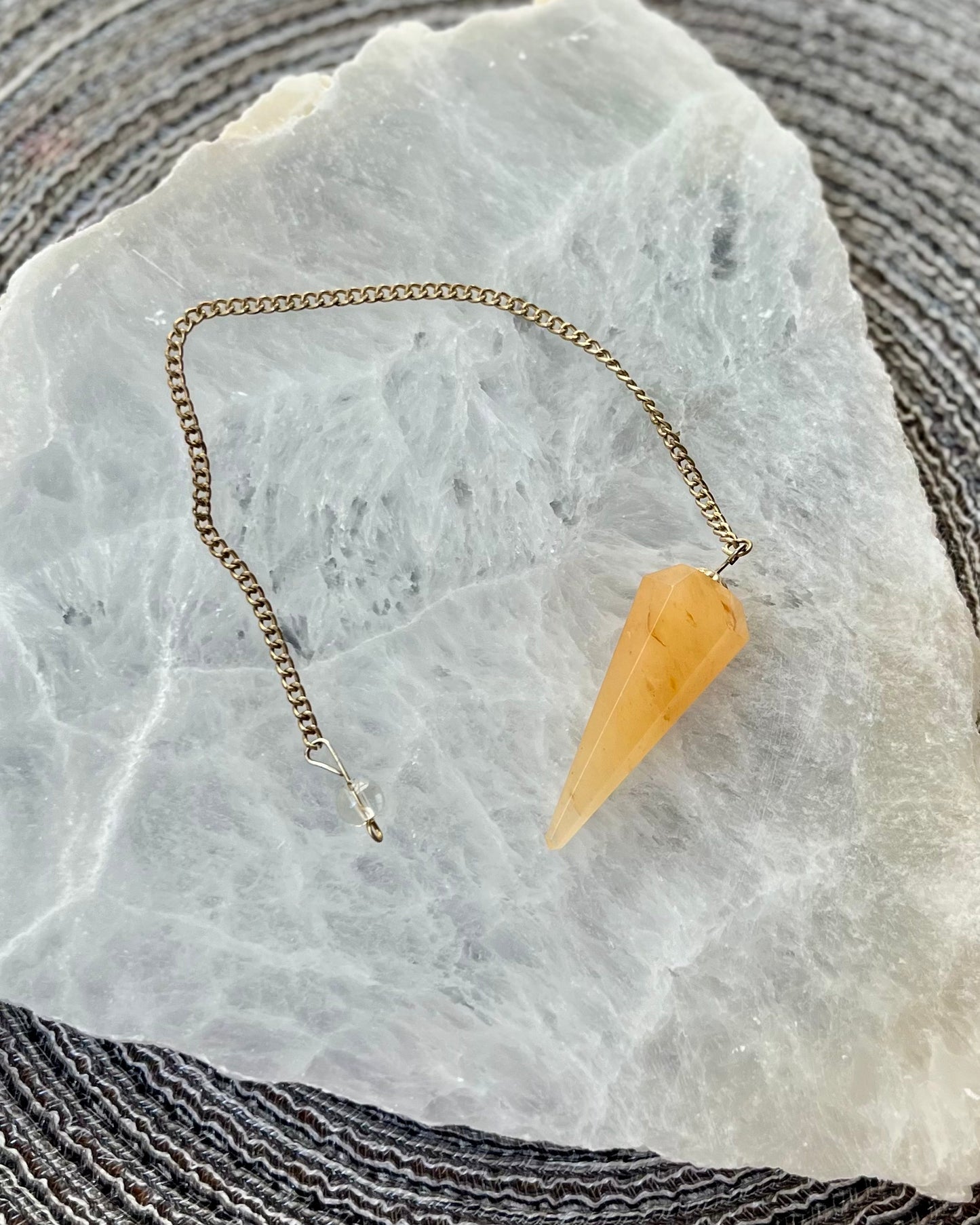 Pendulum yellow aventurine