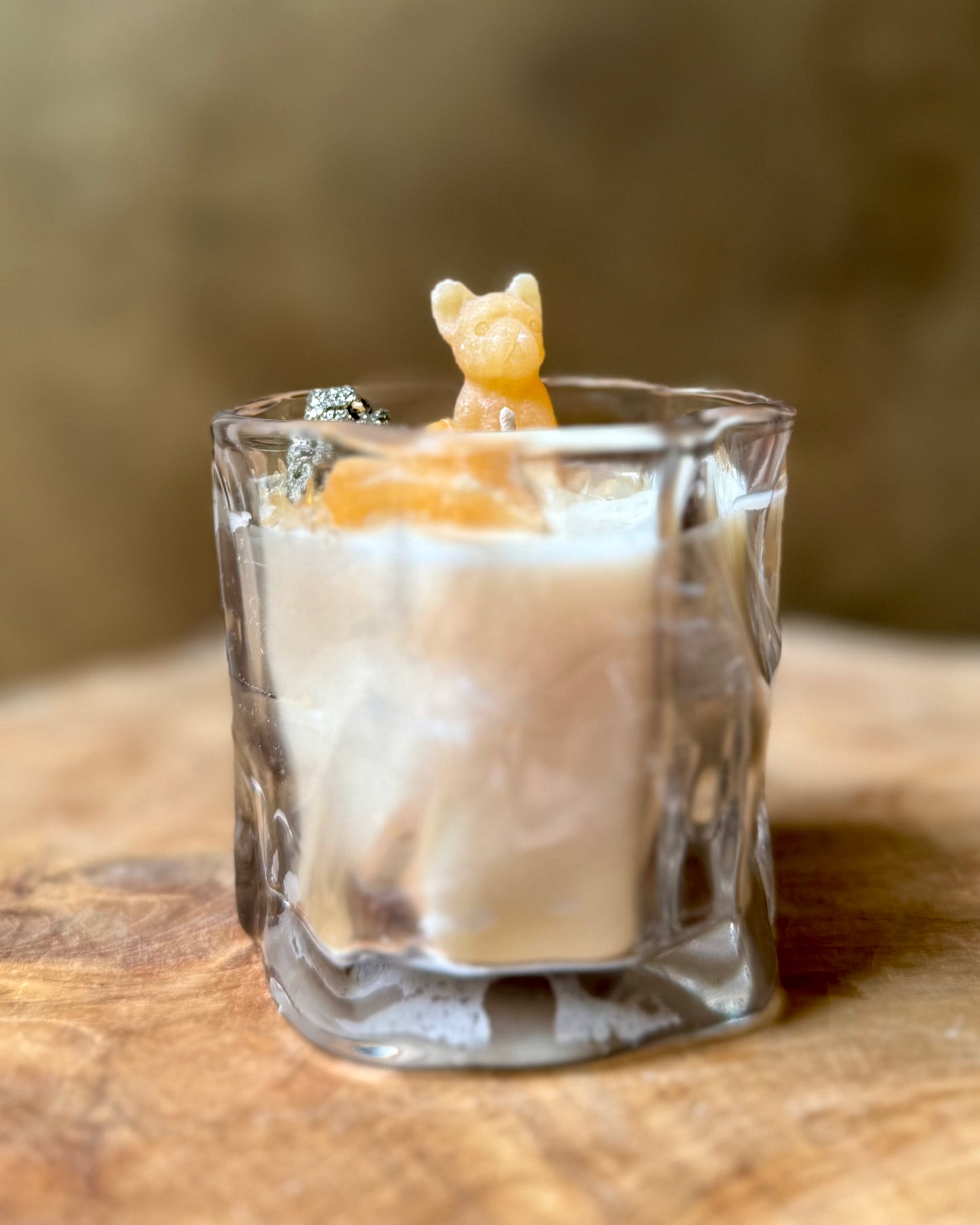 Frenchie candle