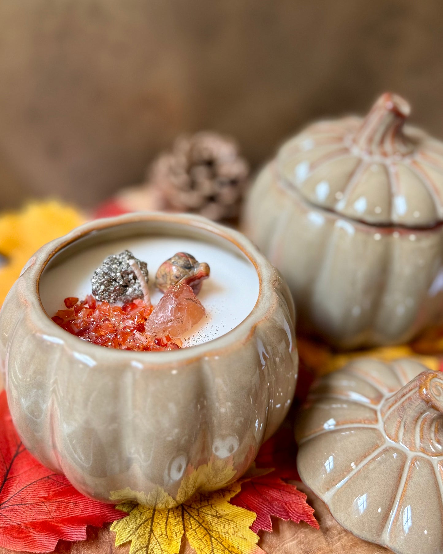 Big Pumpkin Candle ‘Power&Joy’