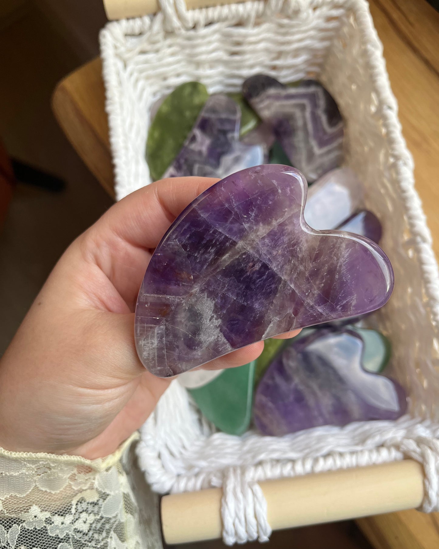Gua Sha amethist