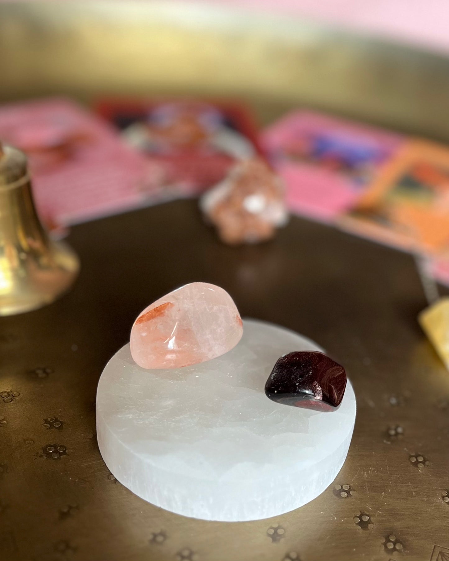 Seleniet oplaadschijf klein rond