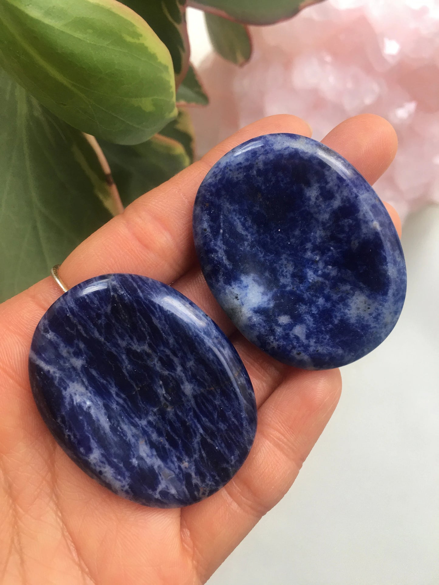 Worry Stone Sodaliet ovaal