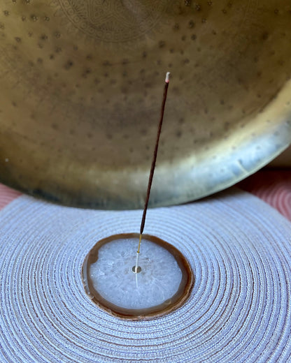 Agate Incense Holder