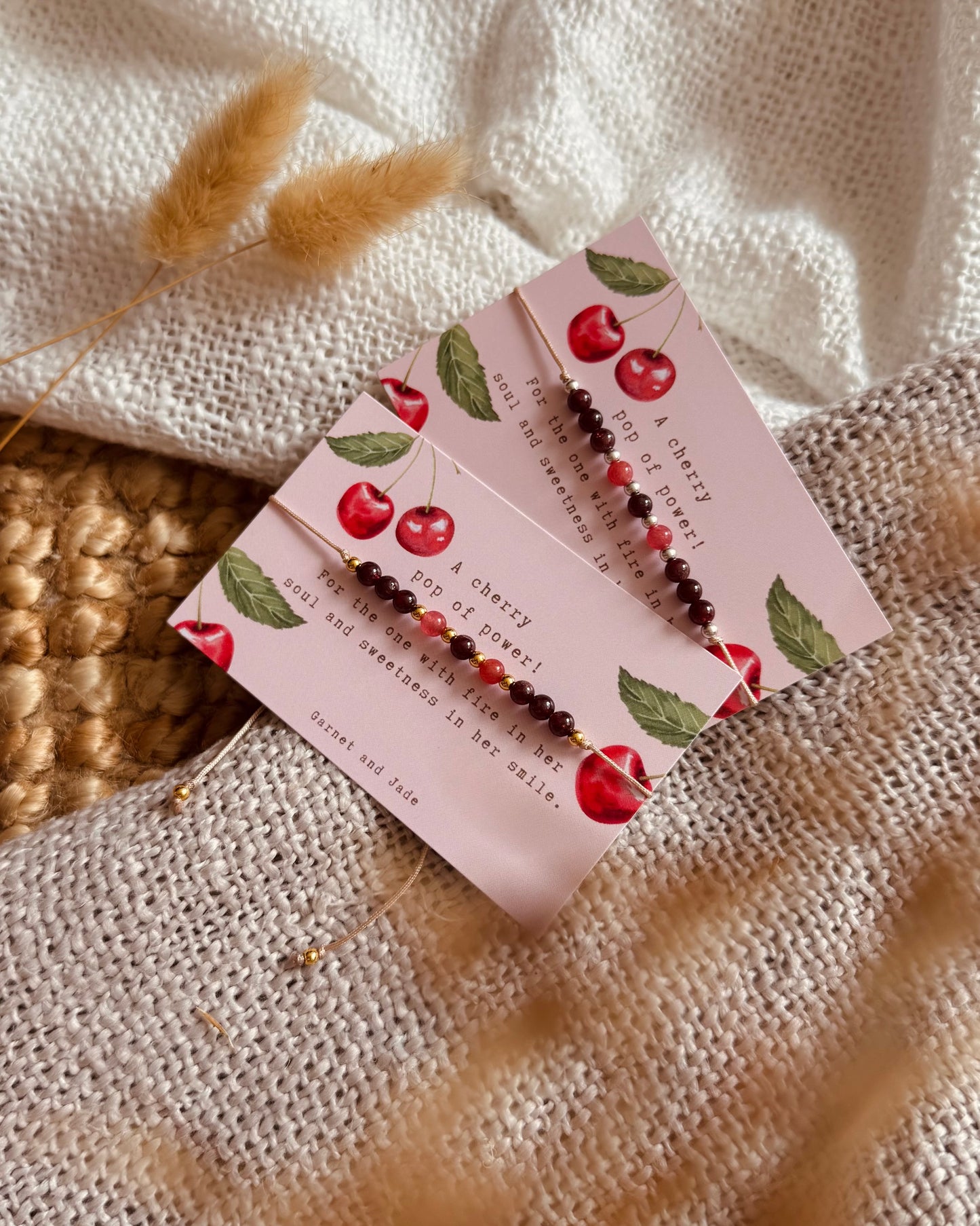 Cherry armbandje