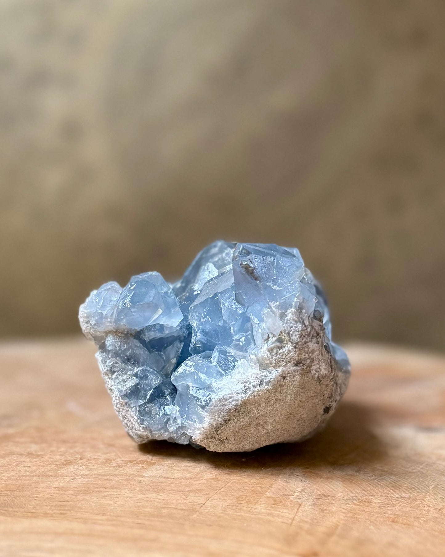 Celestien ruwe geode