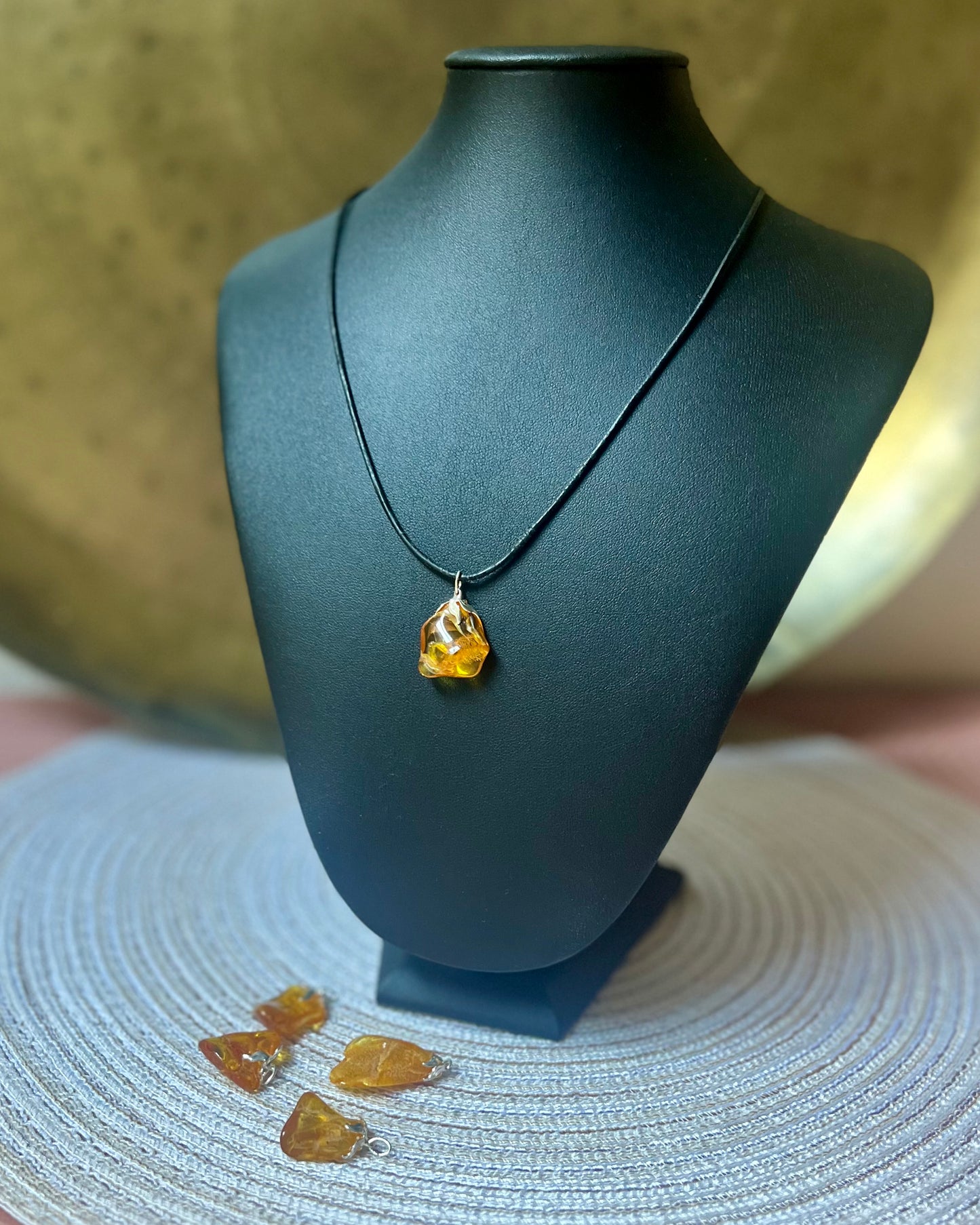 Amber pendant