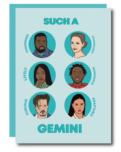 Zodiac sign greeting cards