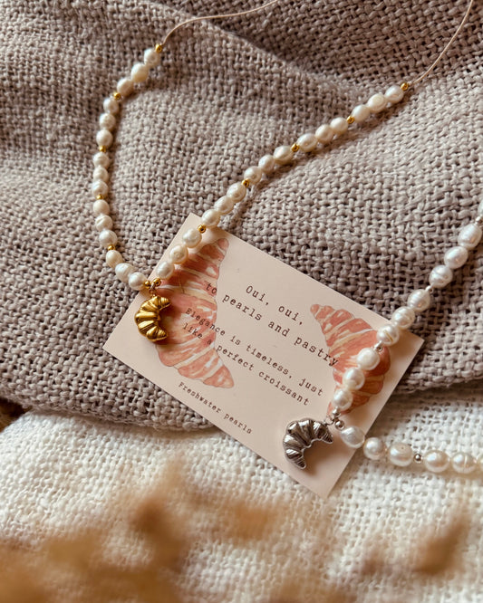 Croissant parelketting