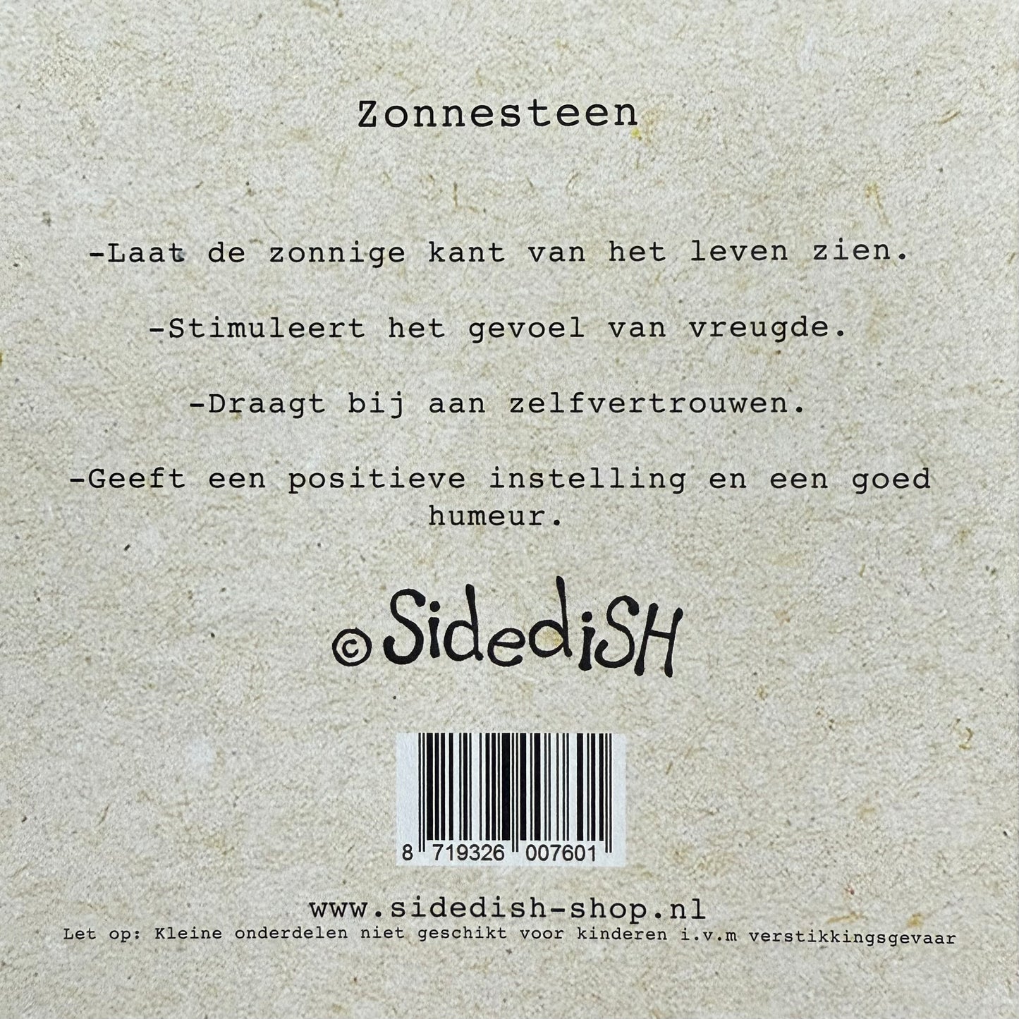 Wenskaart een zonnestraaltje voor jou