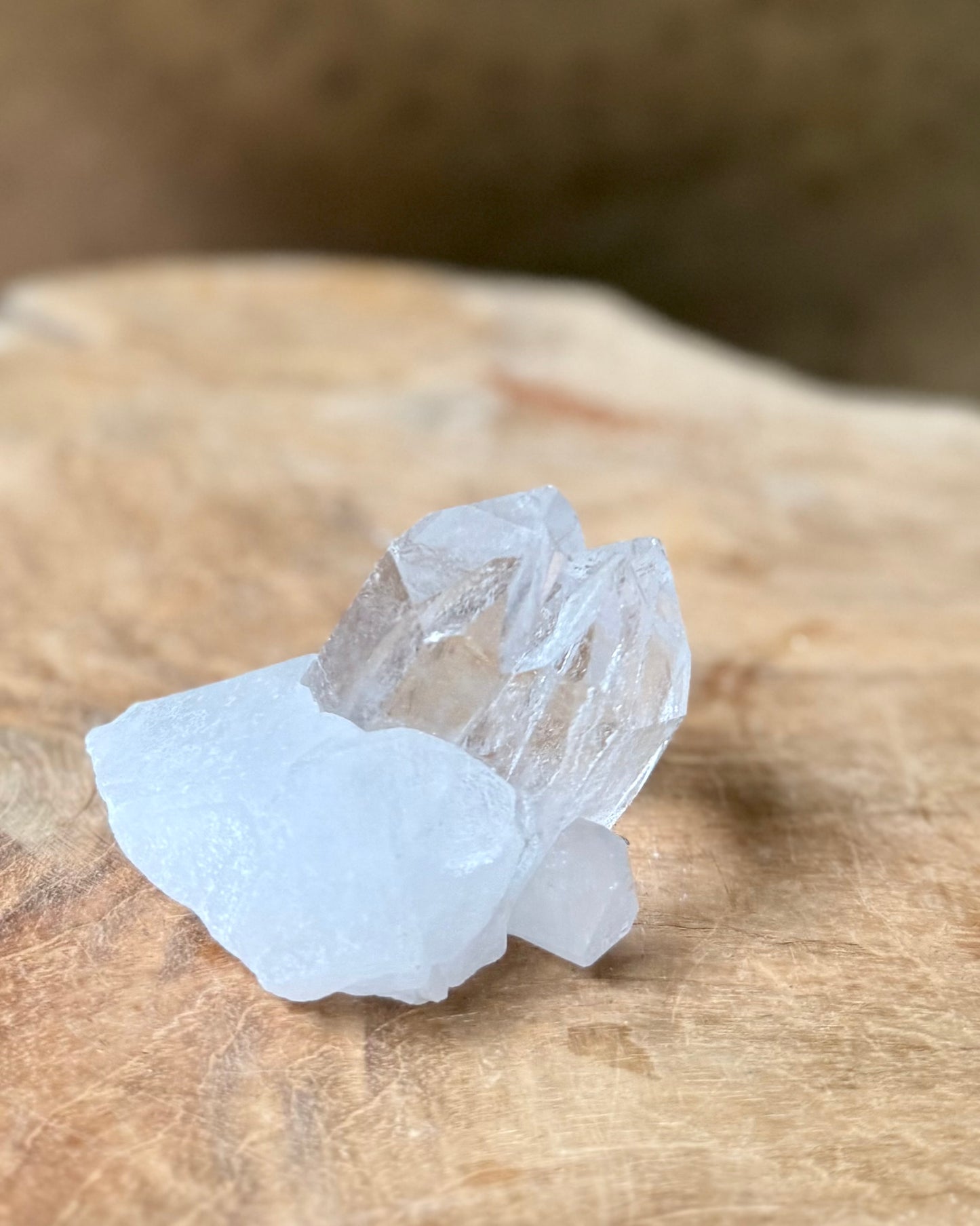 Bergkristal ruwe cluster