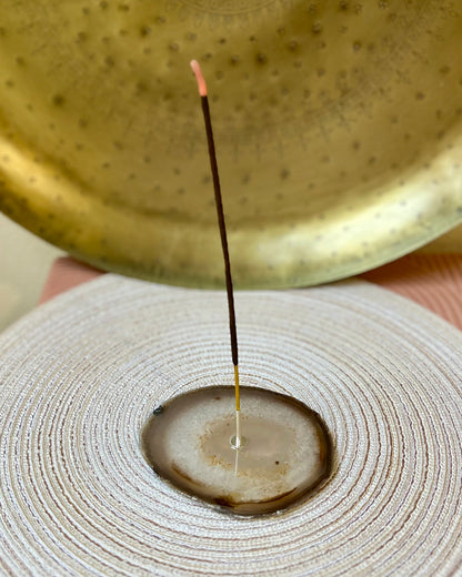 Agate Incense Holder