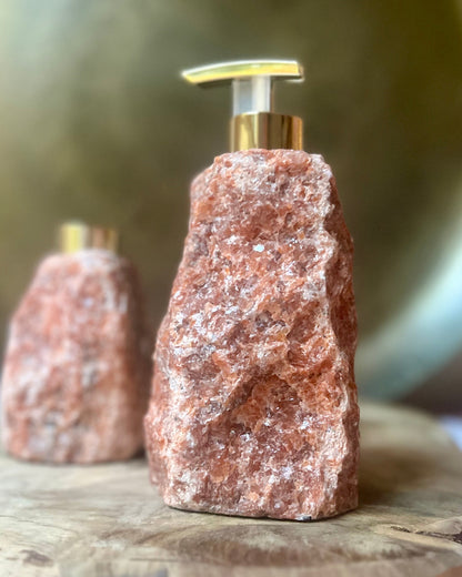 Soap dispenser Fire calcite