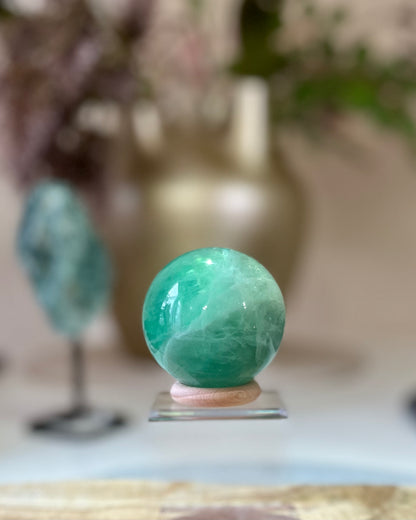 Green Fluorite ball