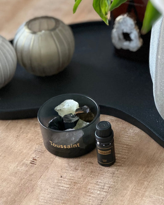Geurkristallen met etherische olie Amber