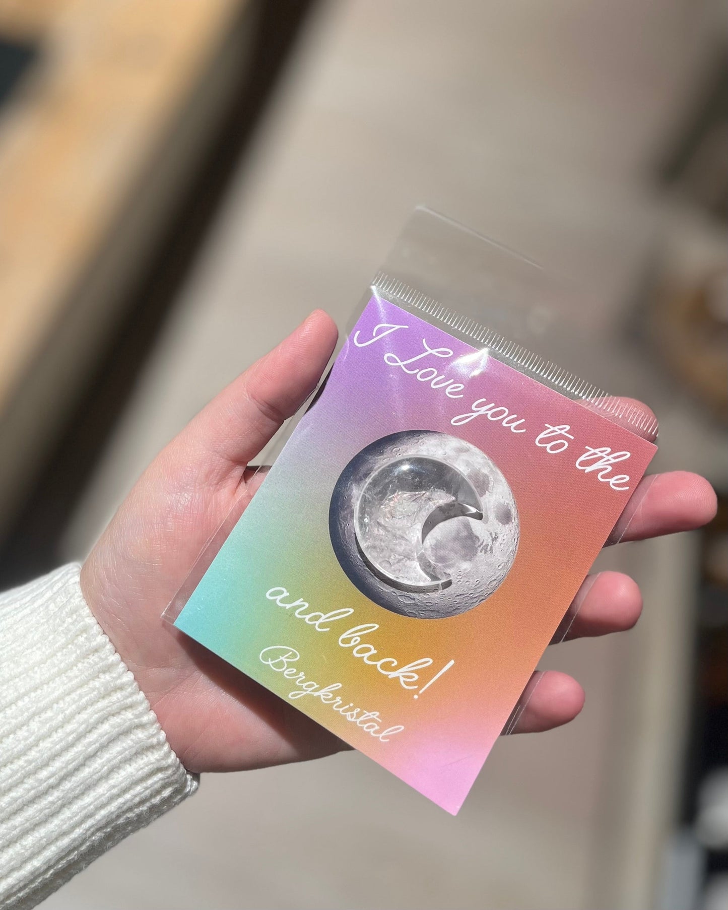 Gift set Moon Rose Quartz