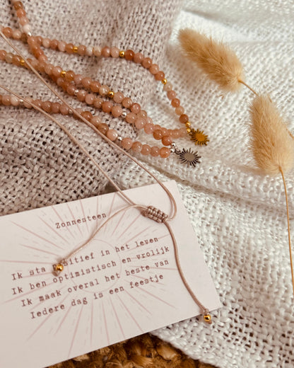 Zonnesteen ketting