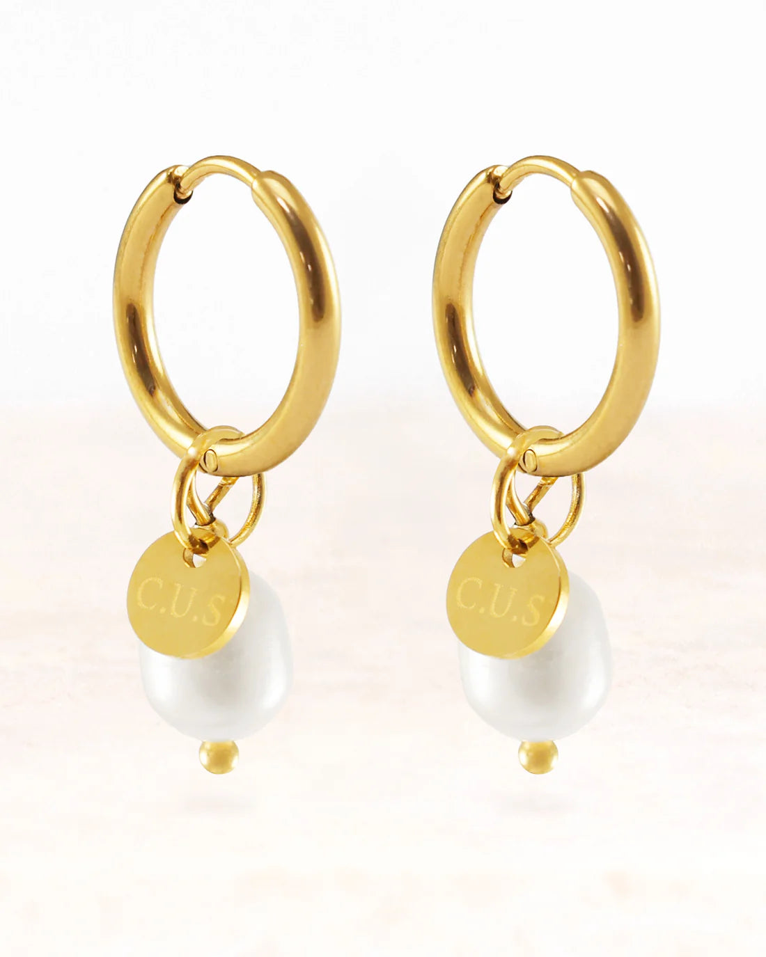 Mare parel oorbellen