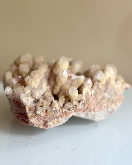 Bergkristal grote cluster uit Madagascar