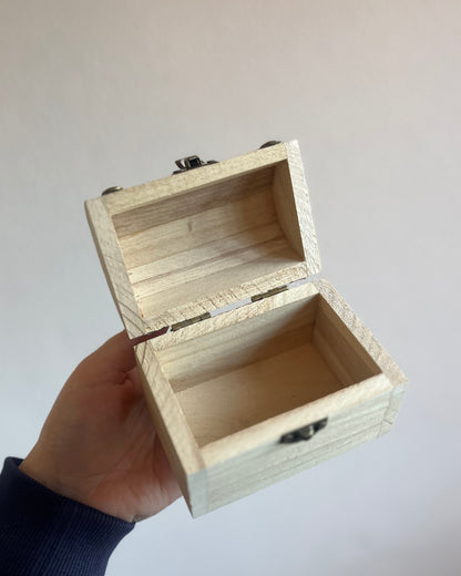 Wooden treasure chest