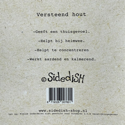 Wenskaart steentje vol gezelligheid