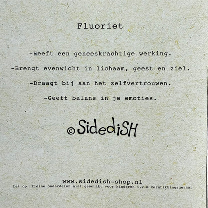 Wenskaart steentje vol genezing