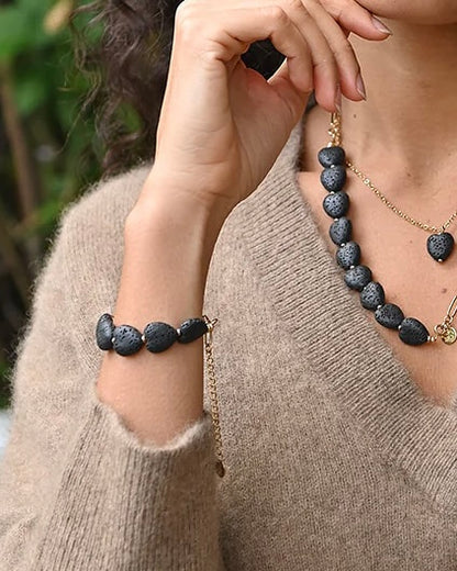 Tussenstuk armband Lava Love