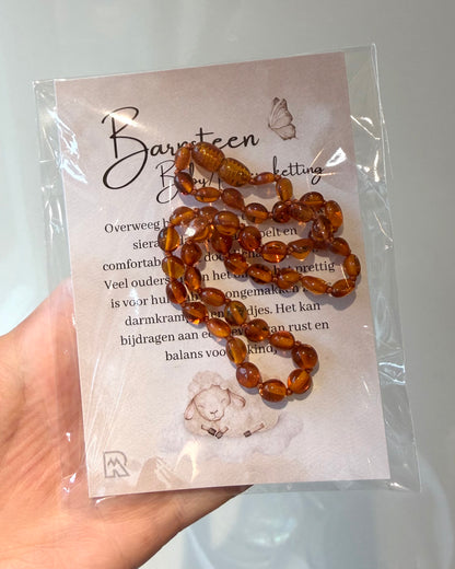 Barnsteen giftverpakking kettinkje