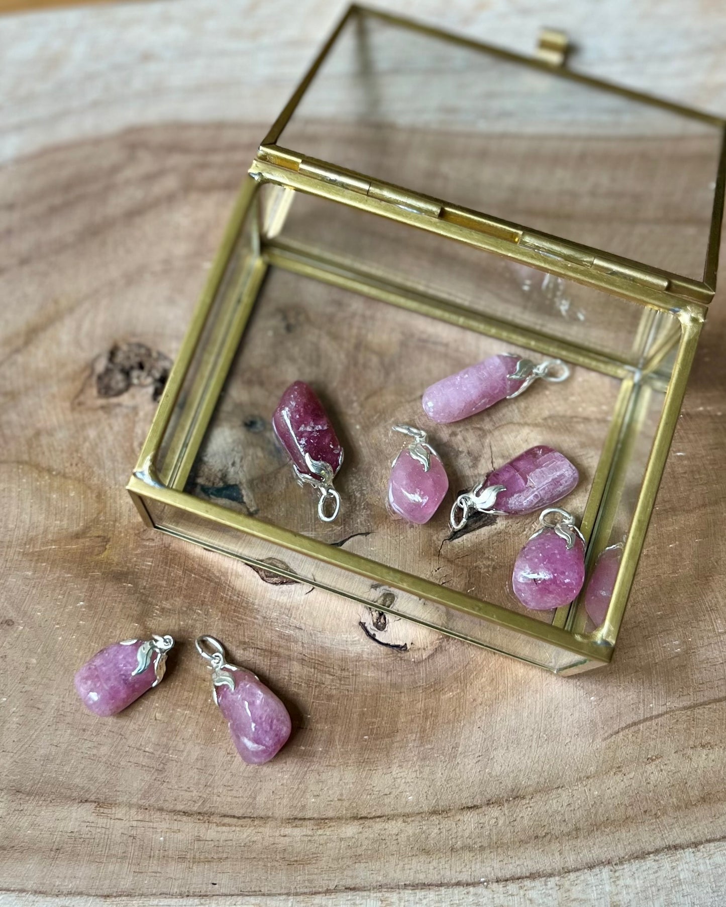 Pink Tourmaline Pendant