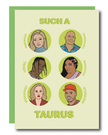 Zodiac sign greeting cards