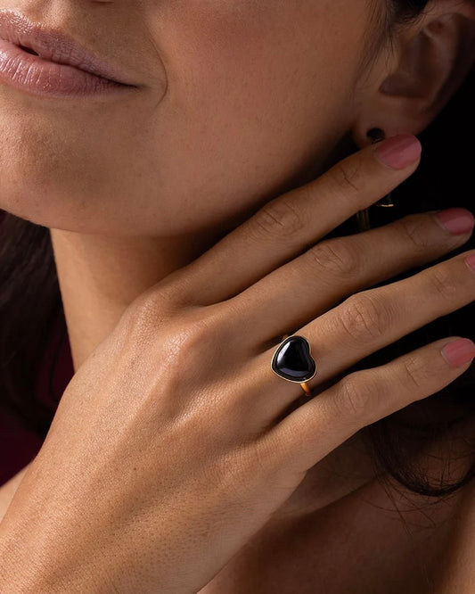 Onyx ring hart