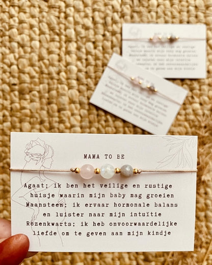 Affirmation bracelet - Mama to be