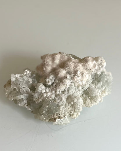 Okenite on Prehnite