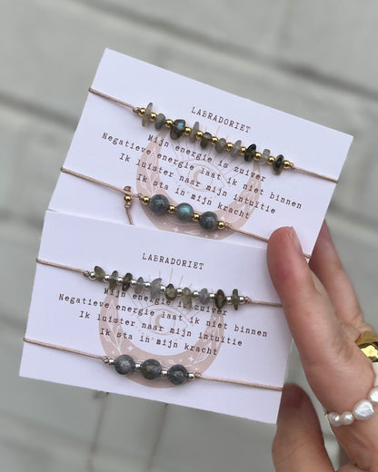 Bracelet set - Labradorite