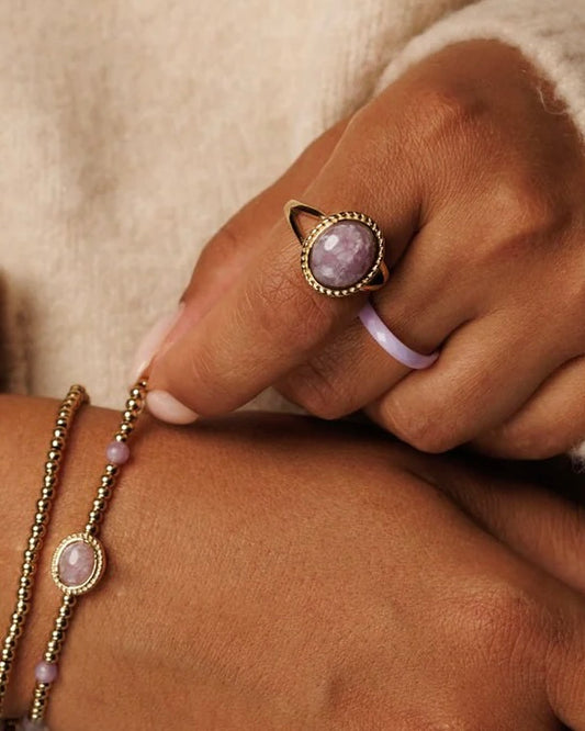 Amethist ring vintage