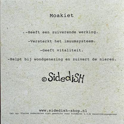 Wenskaart steentje vol vitaliteit en kracht